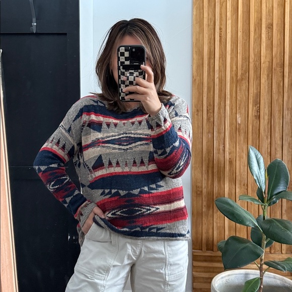 Polo Ralph Lauren Southwestern Pullover Sweater. Size S - Picture 4 of 8